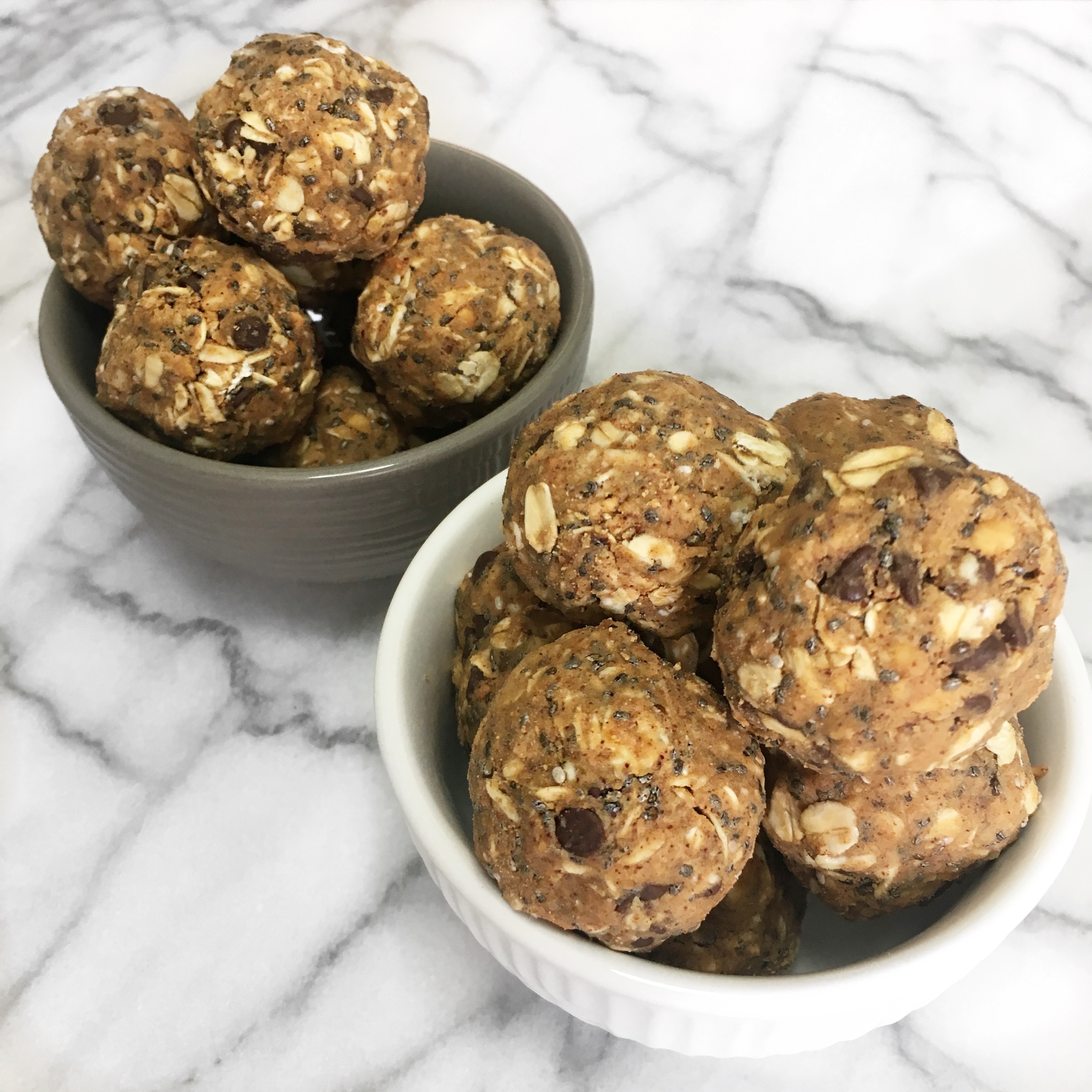 Peanut Butter Chocolate Chip Protein Balls SummerGirl Fitness